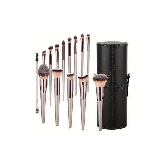 Set di pennelli professionali con astuccio